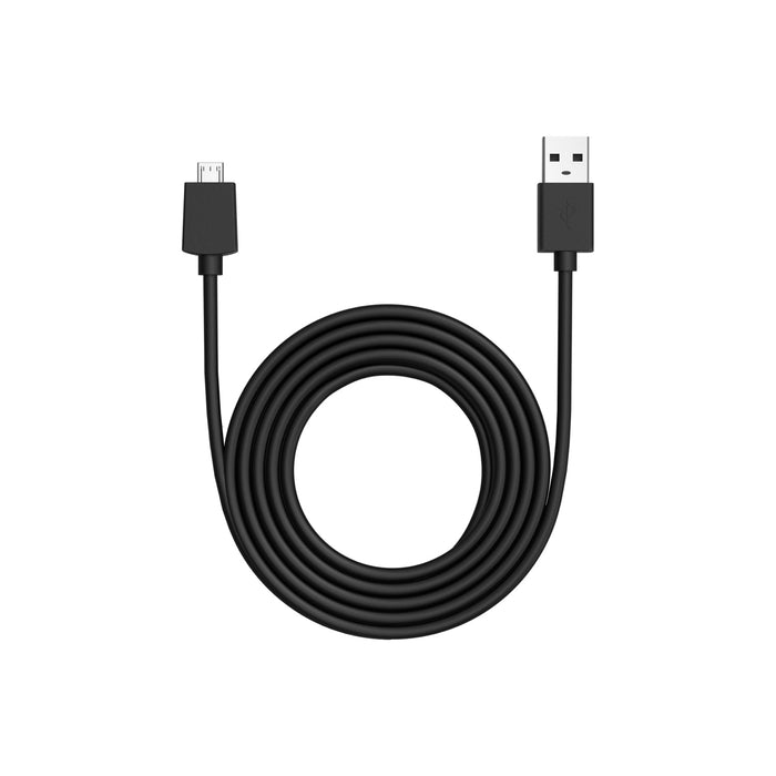Black:3m USB-A to Micro USB Power Cable (Indoor Camera 2nd Gen)