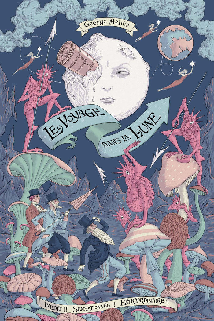 A Trip to the Moon Variant Poster