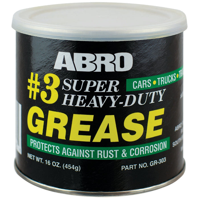 ABRO #3 Heavy-Duty Recommended for Severe Service Conditions Water and Rust Resistant MGR00014 MASMEGA