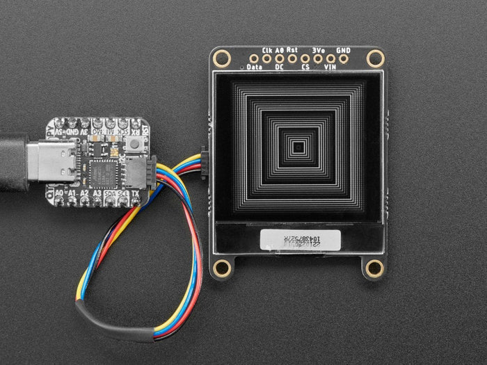 Adafruit Grayscale 1.5" 128x128 OLED Graphic Display (STEMMA QT / Qwiic) by Adafruit - The Pi Hut