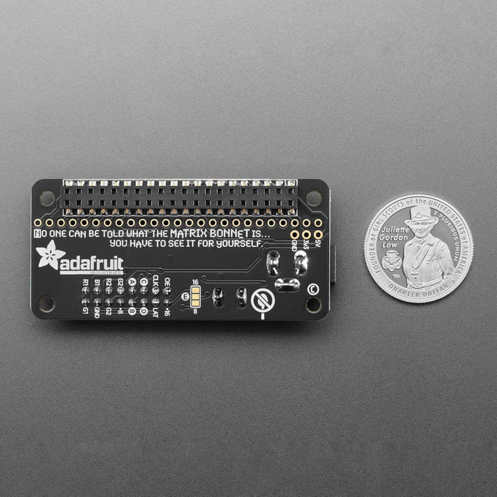 Adafruit RGB Matrix Bonnet for Raspberry Pi by Adafruit - The Pi Hut