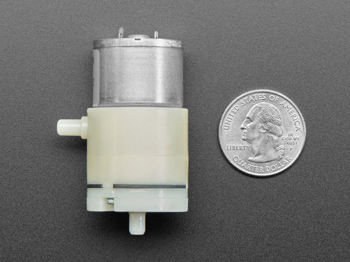 Air Pump and Vacuum DC Motor - 4.5V and 1.8 LPM (ZR320-02PM) by The Pi Hut - The Pi Hut