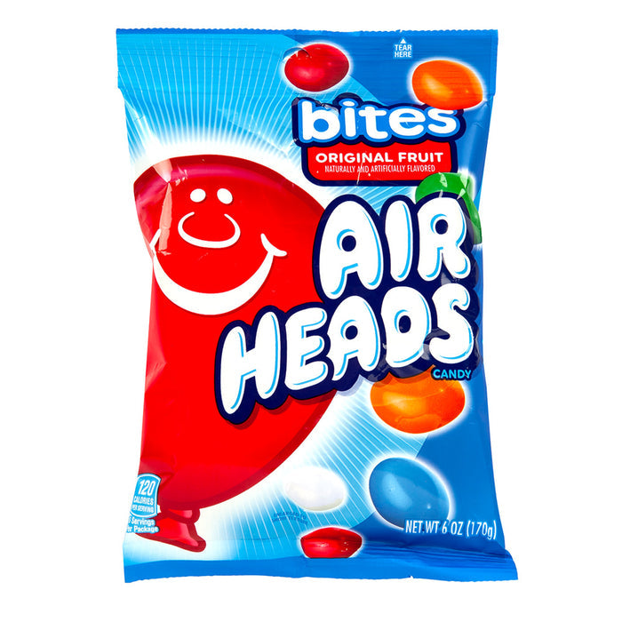 Airheads Original Fruit Bites Candy Peg Bag - 12 Count