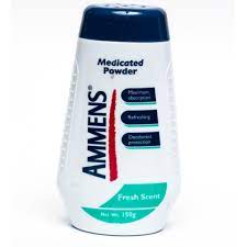 Ammens Medicated Baby Powder 150G , Use at every diaper change and after baths - 78984994045 Pie's Variety Store
