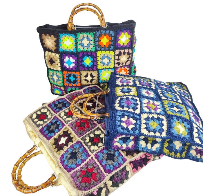 Boho Crochet Bag Travellers Hat Boutique