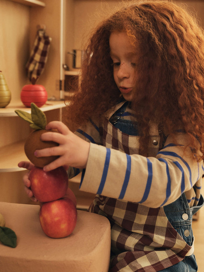Bothy Kids Kitchen Set - Cinnamon/Grey Green