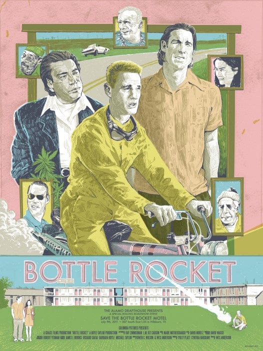 Bottle Rocket Rich Kelly poster