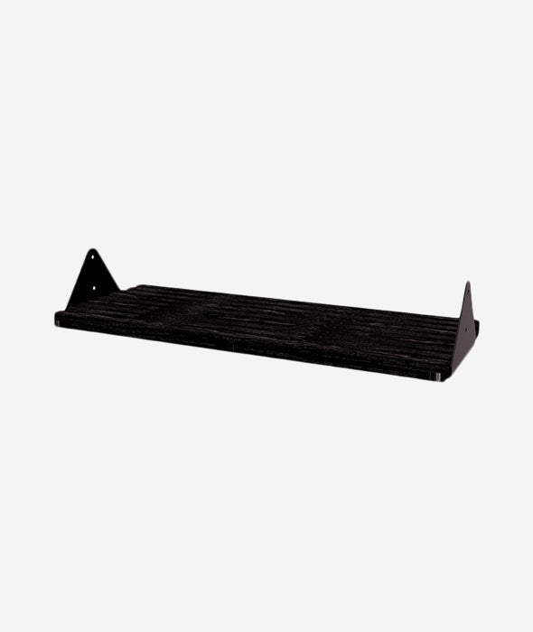 Slatted Shelf / Ash Black / Black