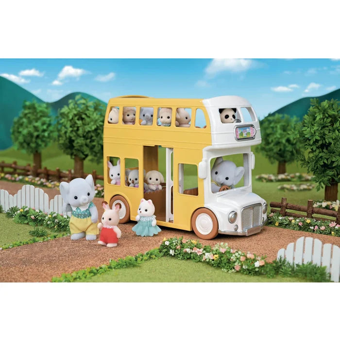 Calico Critters Nursery Double Decker Bus