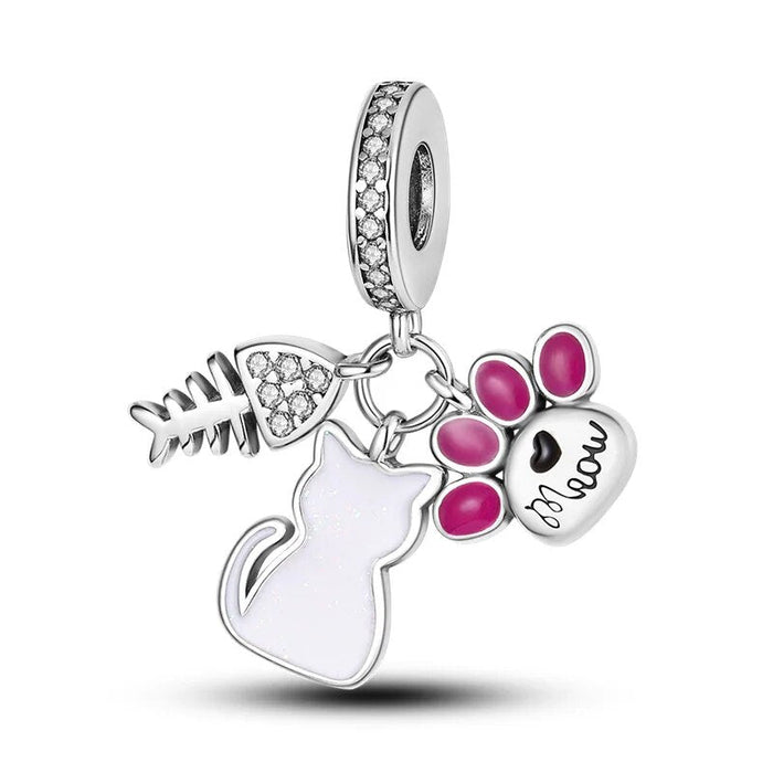 Charm Gato Huellita - palacecharacters