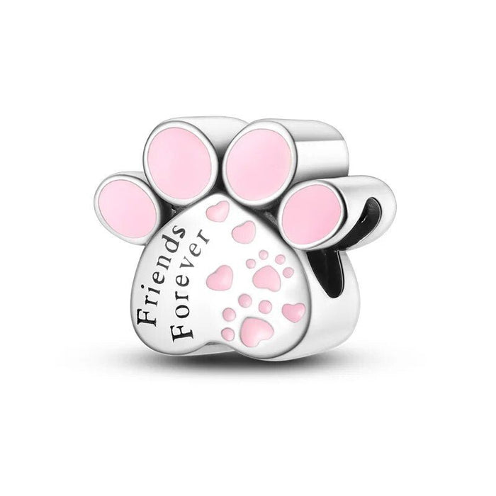 Charm Huellita Rosa - palacecharacters