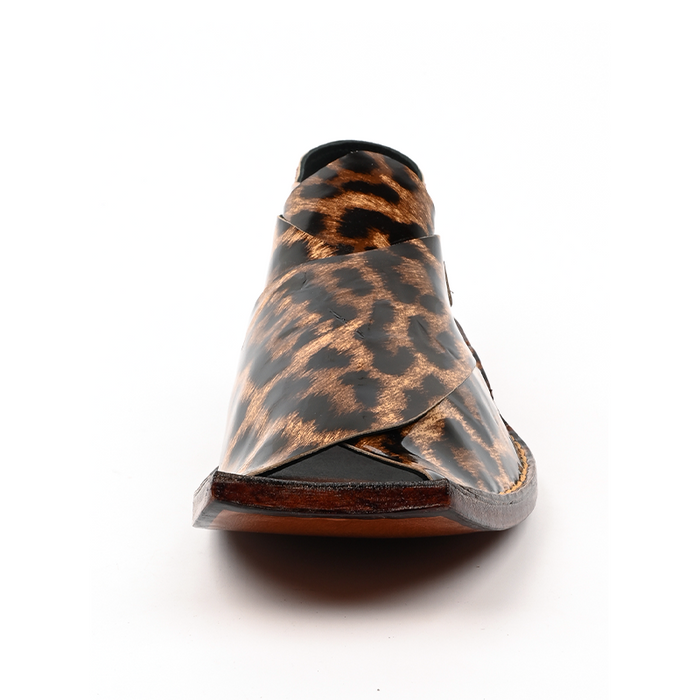 Cheeta Patent Leather Peshawari