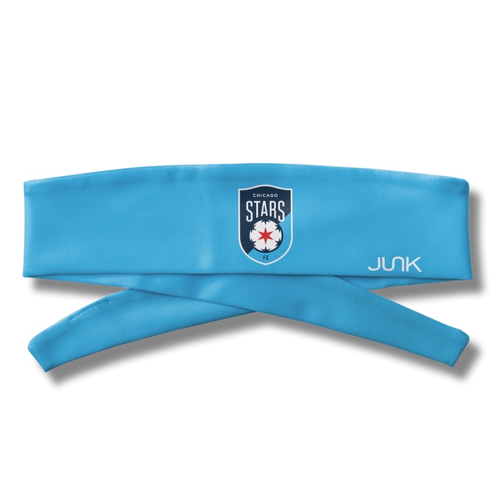 Chicago Stars FC: Logo Blue Flex Tie Headband - View 3