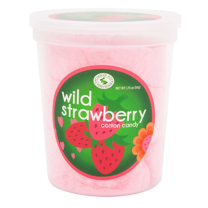 Chocolate Storybook Wild Strawberry Cotton Candy Tub - 12 Count
