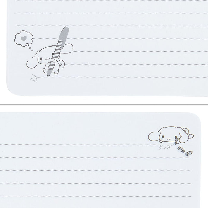 Cinnamoroll Lined Notebook (Elastic Closure) Stationery Japan Original