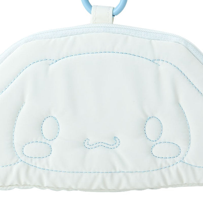 Cinnamoroll Mini ID Zip Pouch (Winter Snowsuit Series) Accessory Japan Original