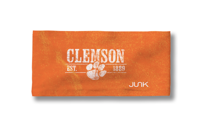 Clemson Tigers: Vintage Athletic Big Bang Lite Headband - View 3