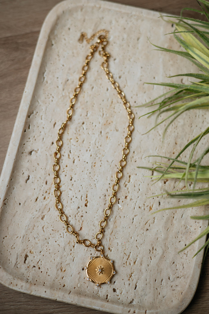 Covered In Gold Necklace