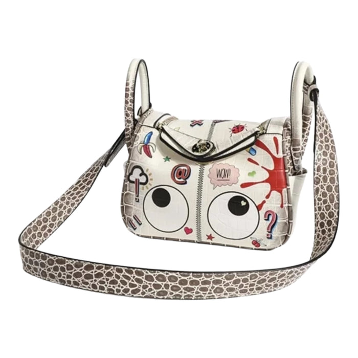 Croco Lindy Eye Theme Bag Travellers Hat Boutique