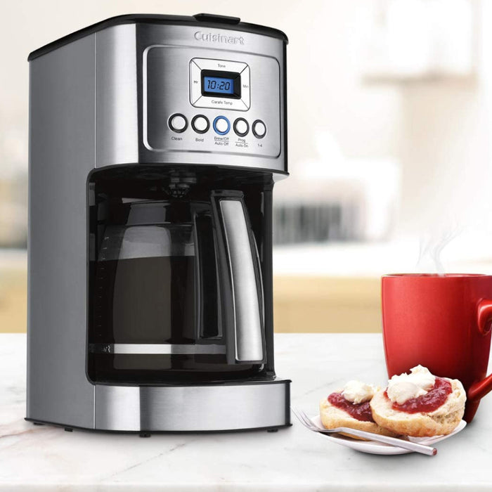 CUISINART DCC-3200 14-Cup Programmable Coffeemaker Grade A Refurbished with Cuisinart Warranty