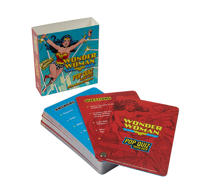 DC Comics: Wonder Woman Pop Quiz Trivia Deck