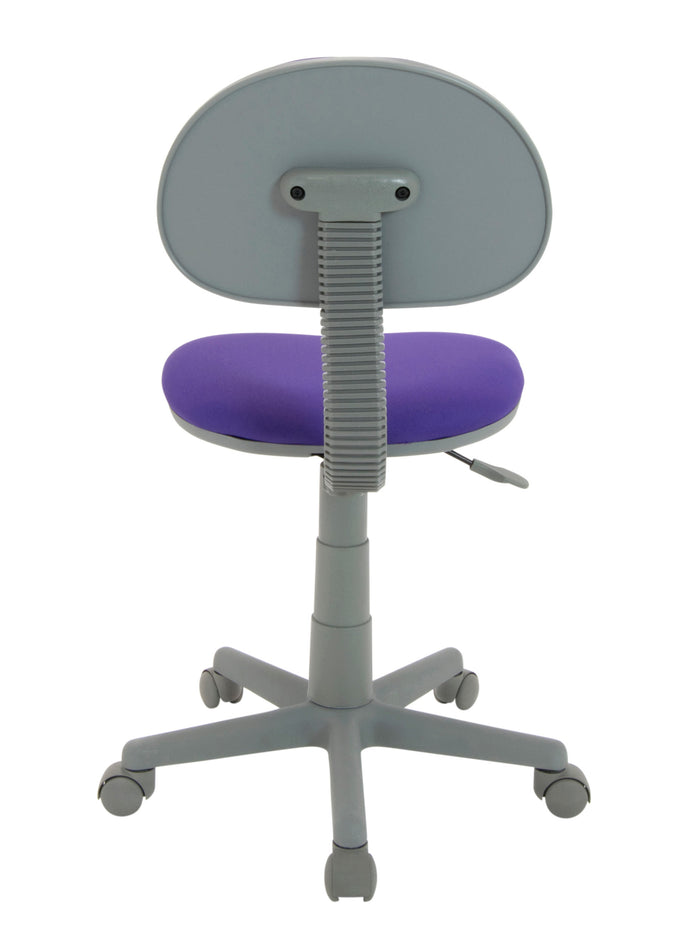 Deluxe Task Chair, Gray / Purple 18516