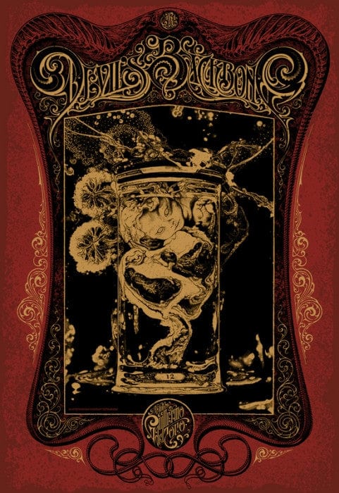 Devils Backbone Variant 2 Vania Zouravliov & Aaron Horkey poster