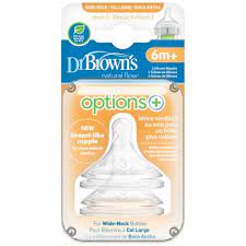 Dr. Brown’s Wide Nipple 6M+ OP+ - 7223931749