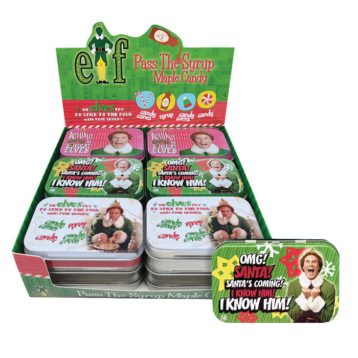 Elf Movie Assorted Candy Tin - 18 Count