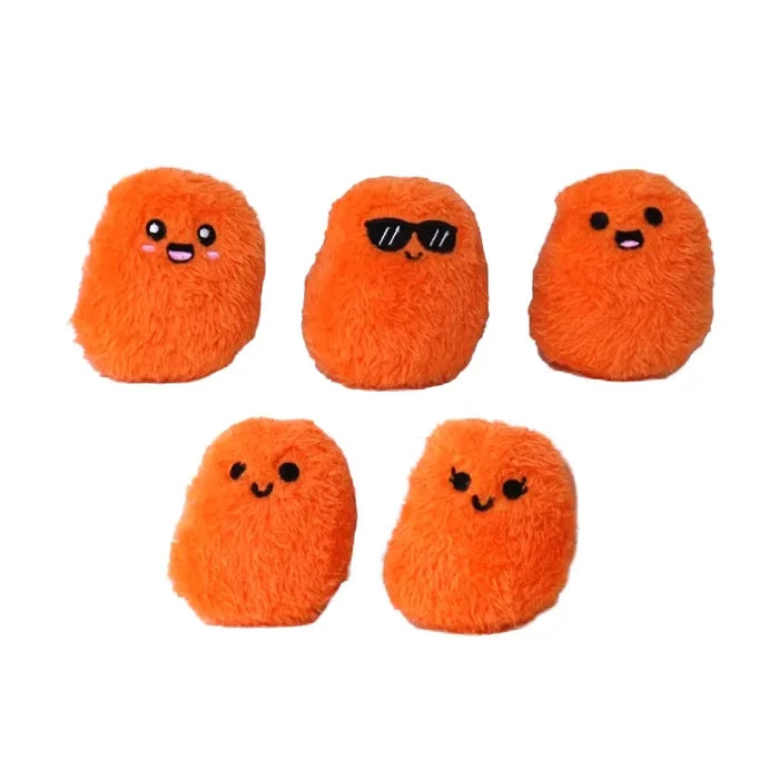 Emotional Support Spicy Nuggets Set of 5 Plush Toys by What Do You Meme