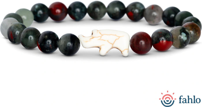 Charge Bracelet Rhino (Savanna Stone)