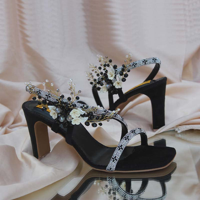 Fancy Heel in Black