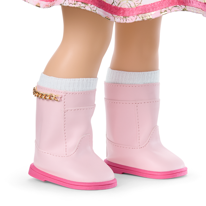 Floral Fashion Outfit for 18-inch Dolls