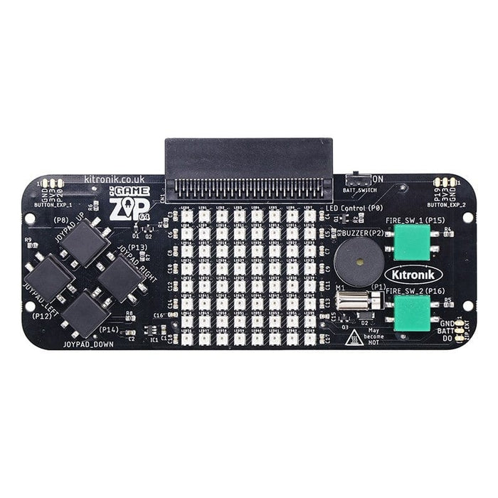 :GAME ZIP 64 for the BBC micro:bit by Kitronik - The Pi Hut