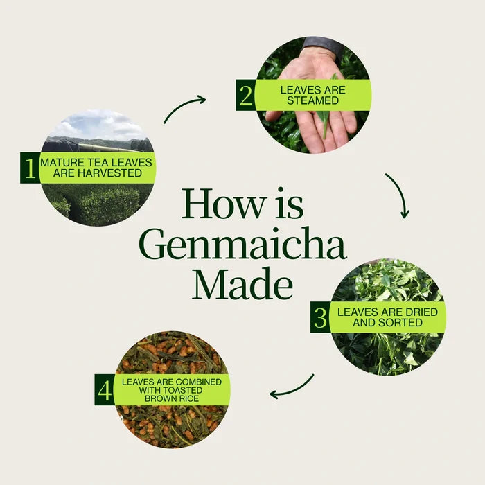 Genmaicha Green Tea with Roasted Rice
