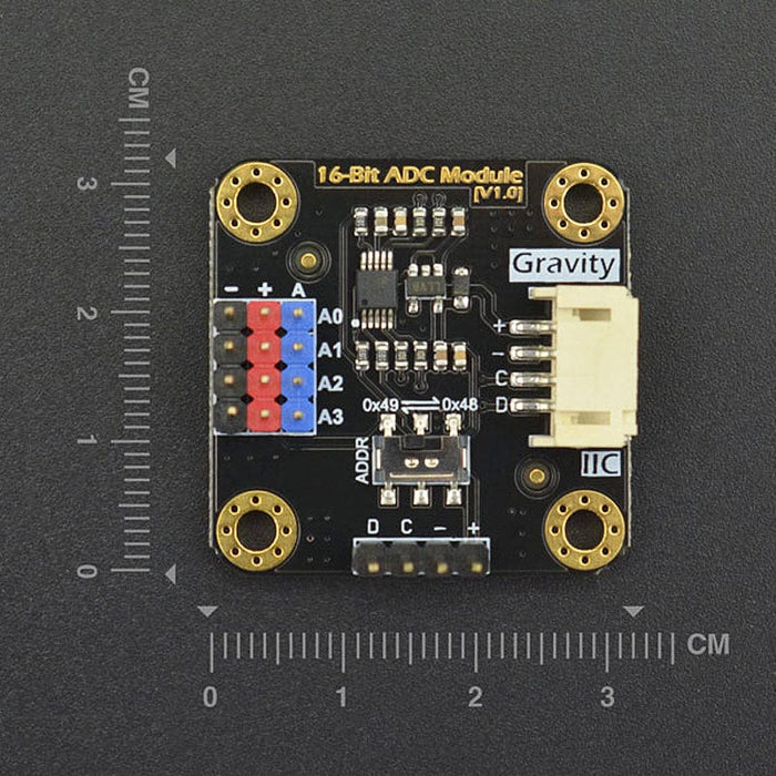 Gravity: I2C ADS1115 16-Bit ADC Module by DFRobot - The Pi Hut