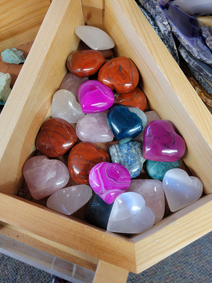 Heart Shaped Polished Stone