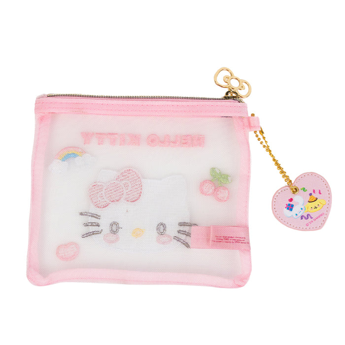 Hello Kitty 50th Anniv. Mini Zipper Pouch (Full of Happy Series) Bags Global Original