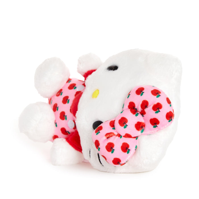 Hello Kitty 6" Pink Overalls Plush Mascot (Apples Series) Plush NAKAJIMA CORPORATION