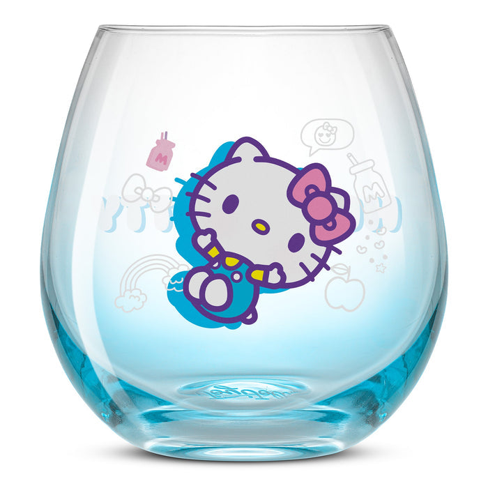 Hello Kitty and Friends Above the Clouds Stemless Glasses (Set of 4) Home Goods JoyJolt