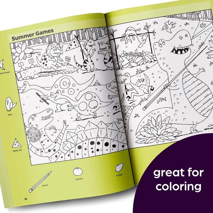 Highlights Hidden Pictures: Dinosaur Puzzles Activity Book