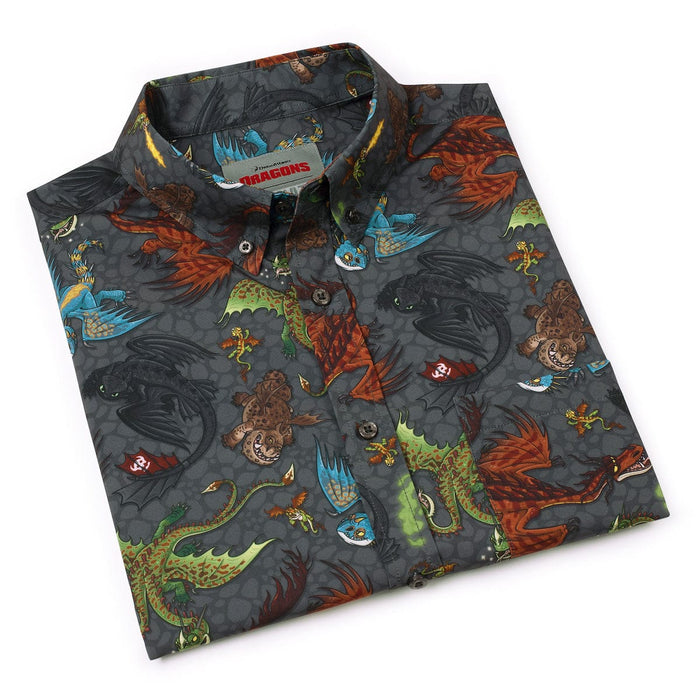 RSVLTS How to Train Your Dragon Short Sleeve Shirt How to Train Your Dragon "Scales 'n' Tails" – KUNUFLEX Short Sleeve Shirt How to Train Your Dragon "Scales 'n' Tails" – KUNUFLEX Short Sleeve Shirt