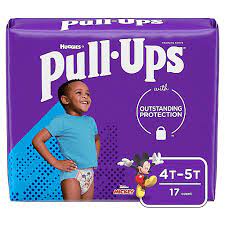 Huggies Pull Ups Boys 4T-5T 17’S - 3600051358