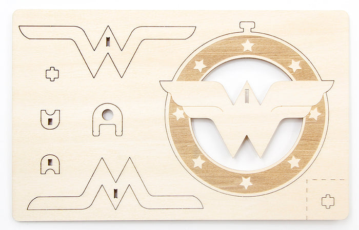 IncrediBuilds Emblematics: DC Comics: Wonder Woman Logo