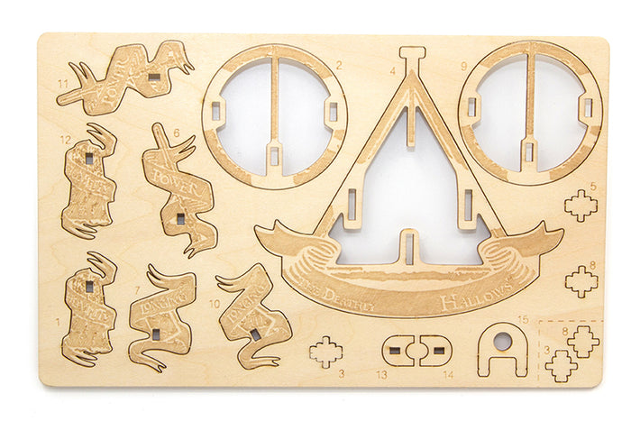 IncrediBuilds Emblematics: Harry Potter: Deathly Hallows