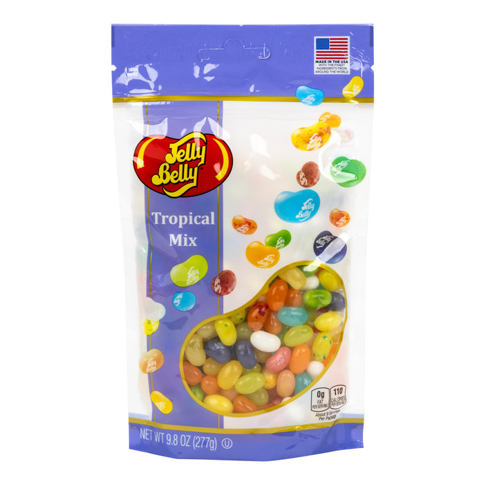 Jelly Belly Tropical Mix Jelly Beans Pouch - 6 Count