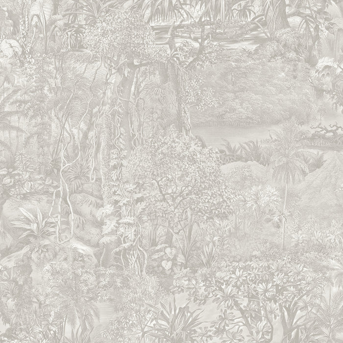 SINGLE ROLL / Countryside Grey Toile