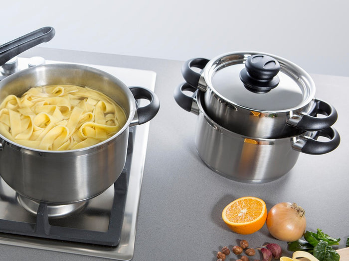Karaat+ dekselknop kookpan 16-24 cm met pasta