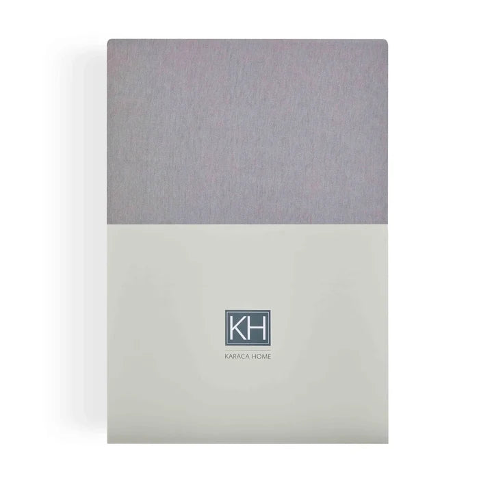 KH JERSEY FITTED SHE, 140X200+30 CM, GRİ