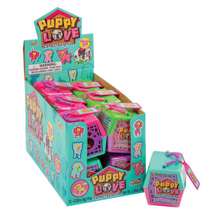 Kidsmania Puppy Love Candy and Toy Surprise - 12 Count